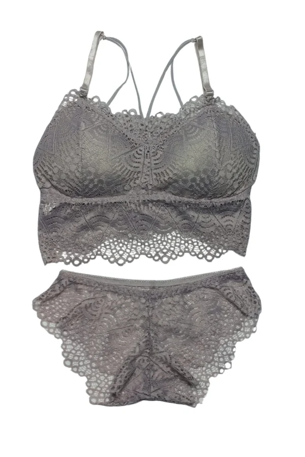 Lace Piece Lingerie Set