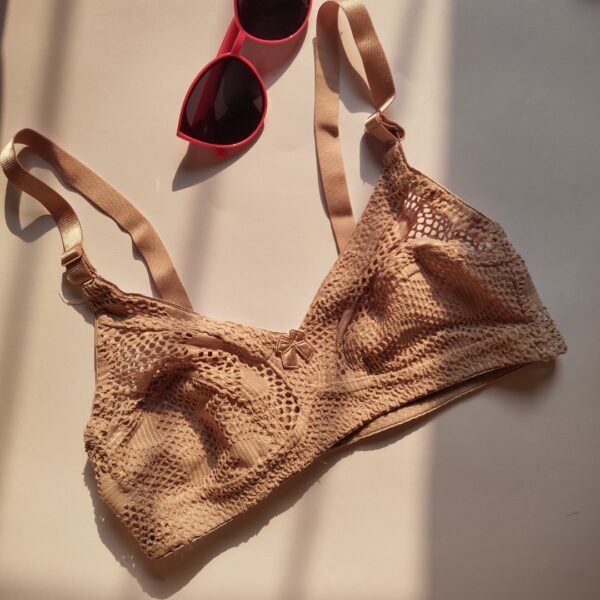 Lace Print Net Bra EL02 - Image 5